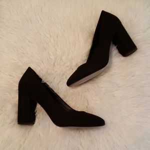 Apt. 9 black block heel pumps (9)